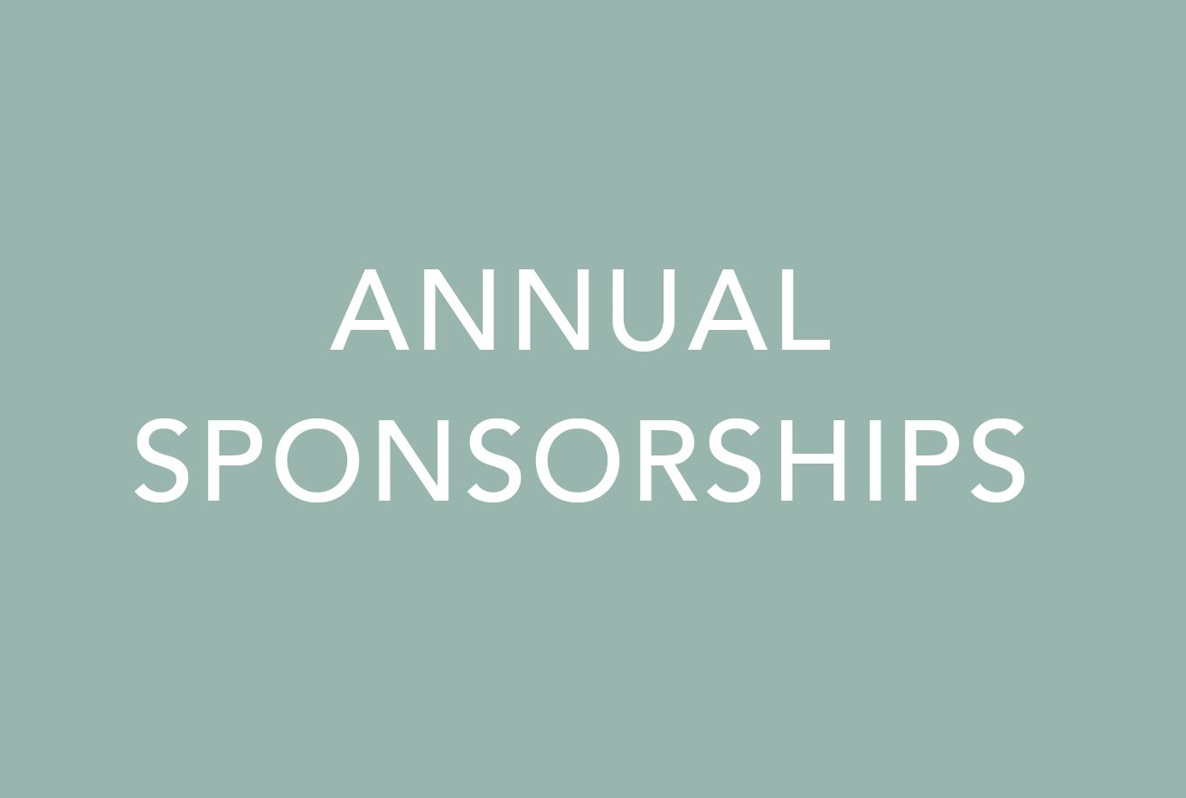 Annual Sponsorships Annual Sponsorships